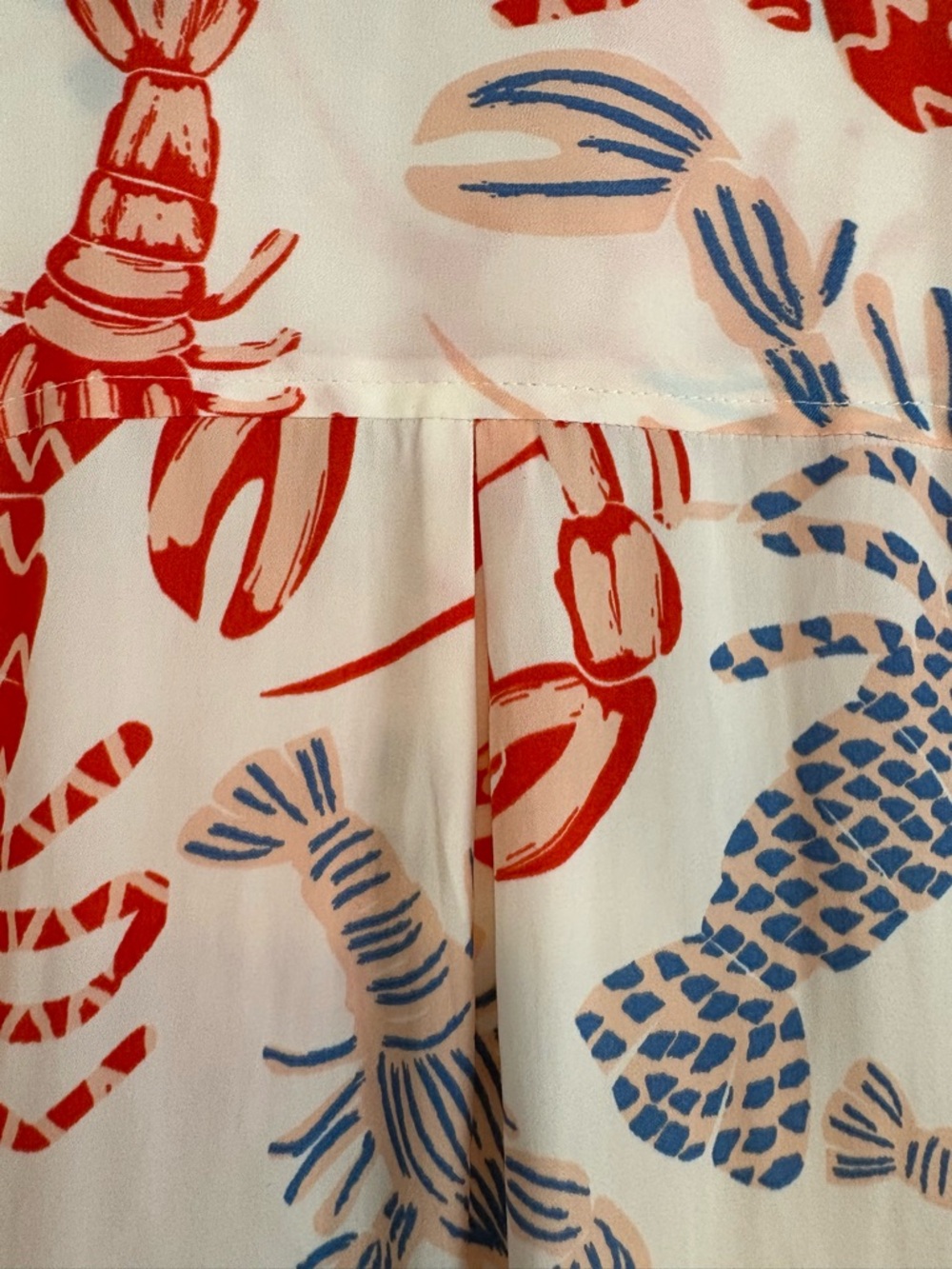 Maison d’Amélie Lobster Sleeveless Top. NWT Medium. Festive Party Fun Preppy - Picture 9 of 15